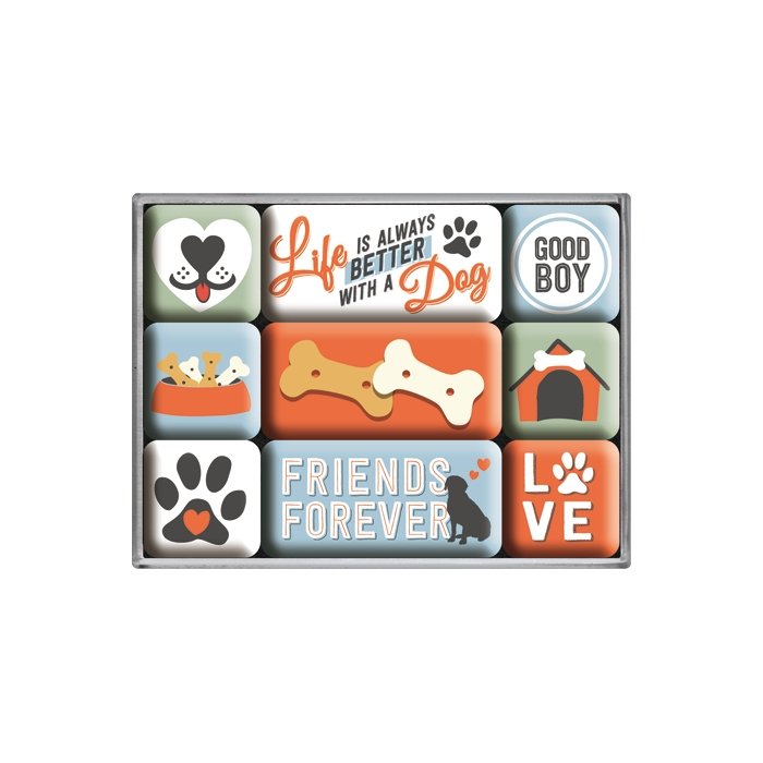 Magnetite sari / 9tk / Life is always better with a Dog /LM