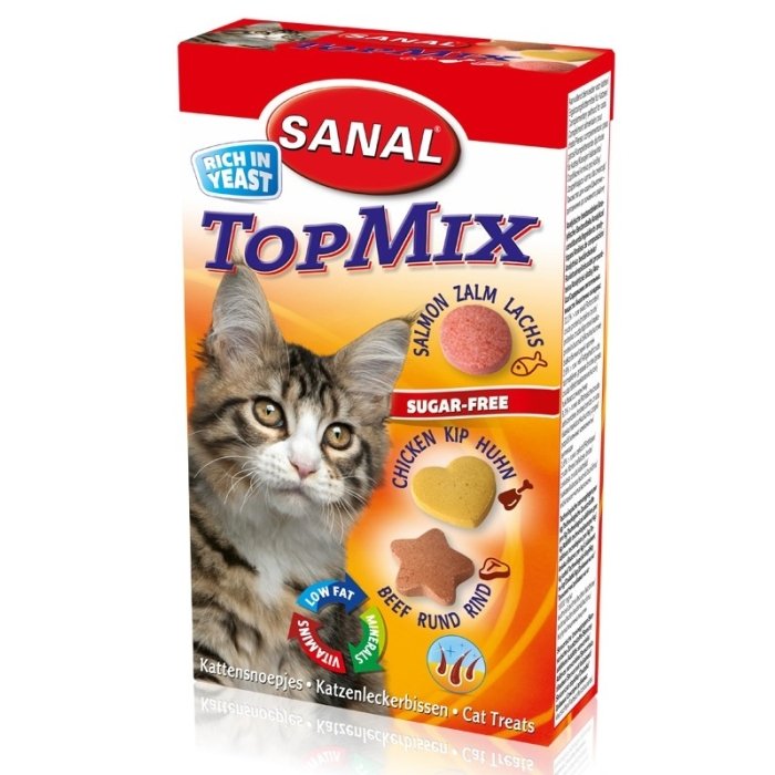 Maius kassidele erinevate maitsetega Sanal TopMix / 50g