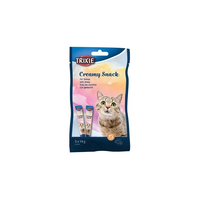 Maius kassile Creamy Snack krevettidega / 5x14g