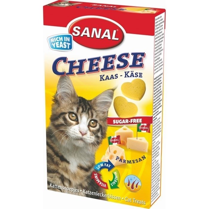 Maiustused kassidele juustuga Sanal / 30g