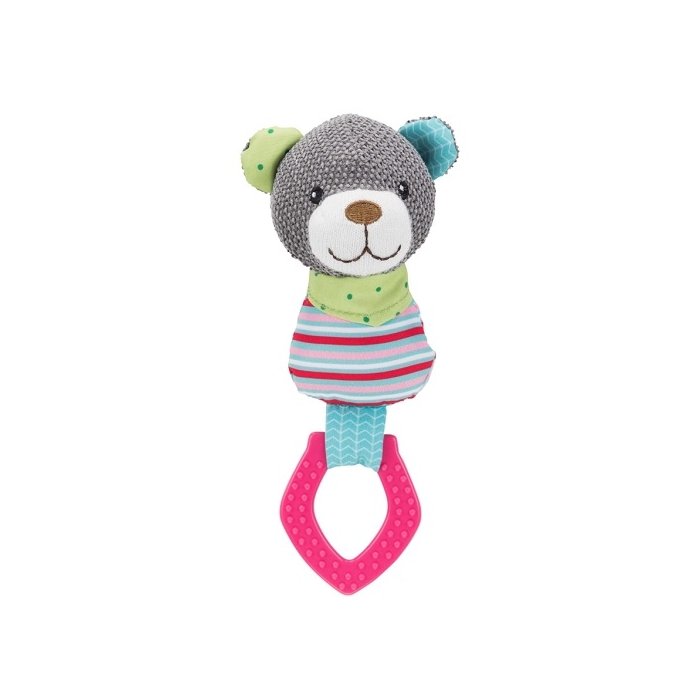 Mänguasi koertele Junior karu (rõngas), kangas/polüester, 23 cm