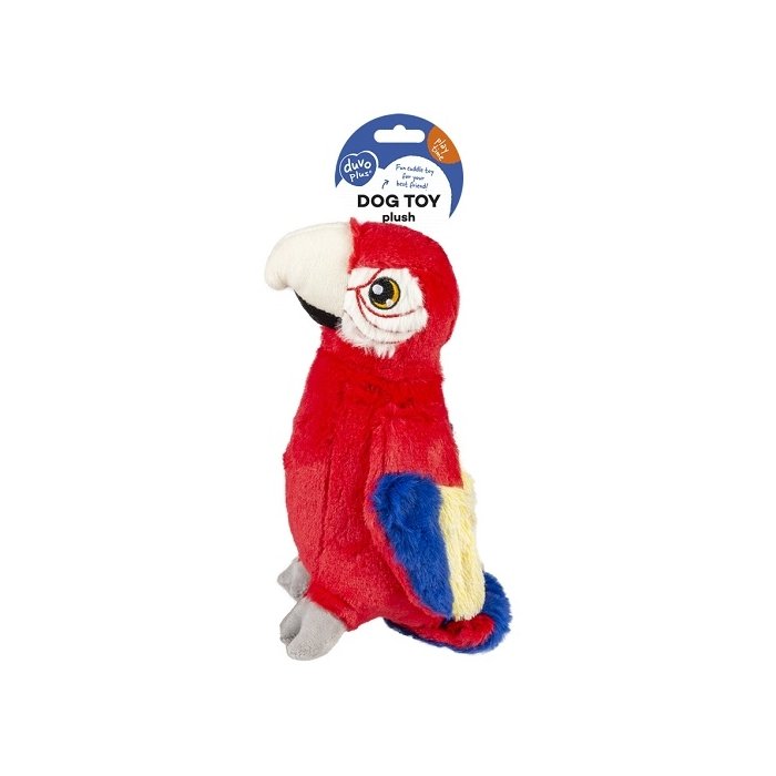 Mänguasi koertele Plush Ara Macao Cuddle 25x10x9cm Multicolour