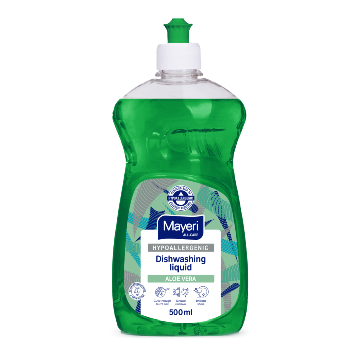 Nõudepesuvahend Aloe Vera hüpoallergeenne Mayeri All-Care 500ml