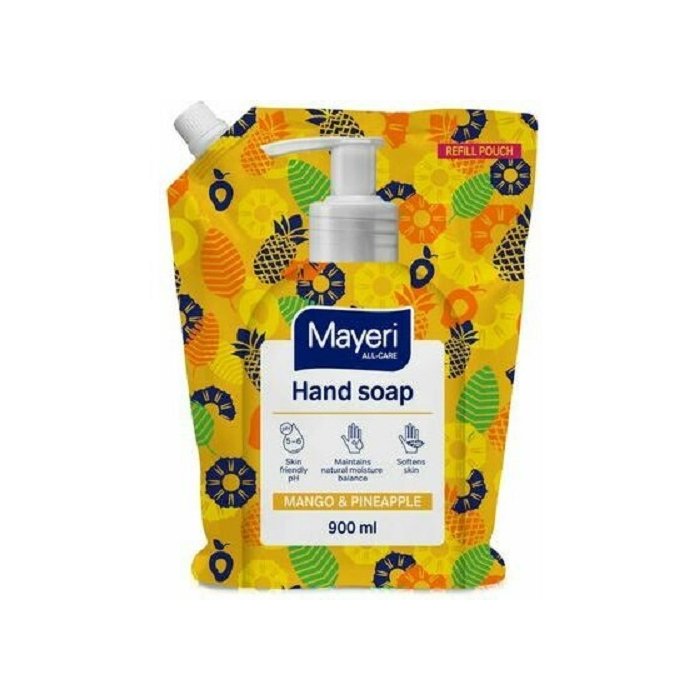 Mayeri All-Care vedelseep Mango&Ananass 900ml täitepakk