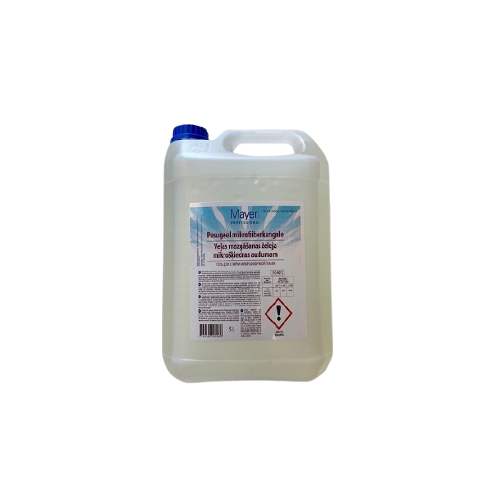 Mayeri pesugeel mikrofiiberkangale / 5l