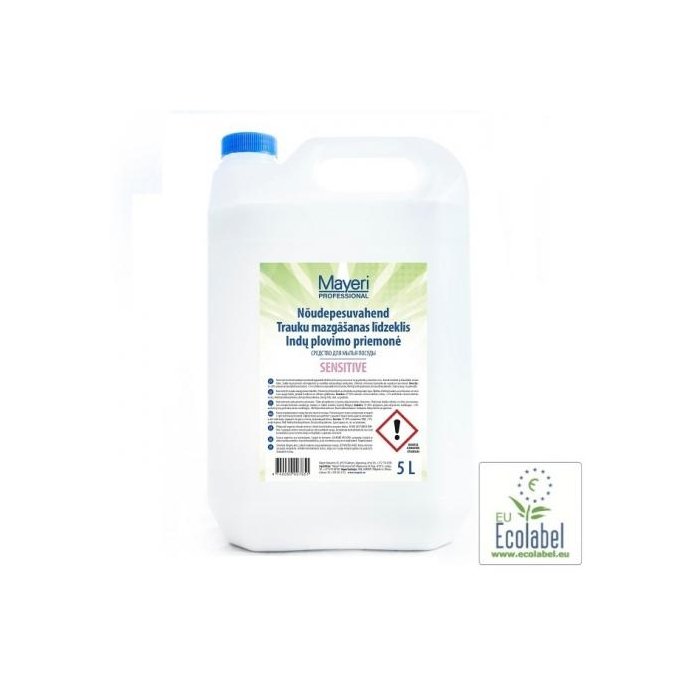 Mayeri Professional nõudepesuvahend Sensitive / 5l