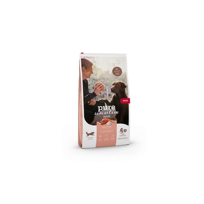 Mera Pure Sensitive Adult kuivtoit koertele Lõhe&Riis 1kg