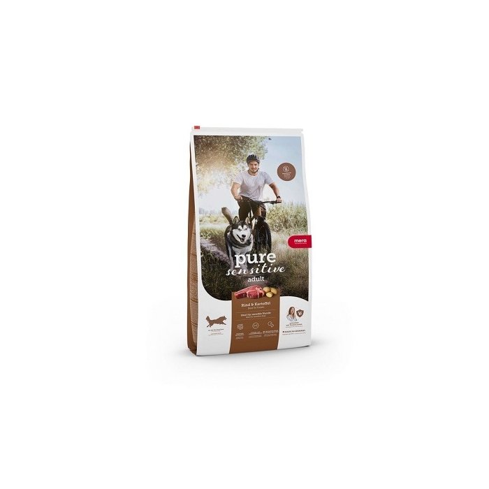 Mera Pure Sensitive Adult kuivtoit koertele Loomaliha&Kartul 1kg
