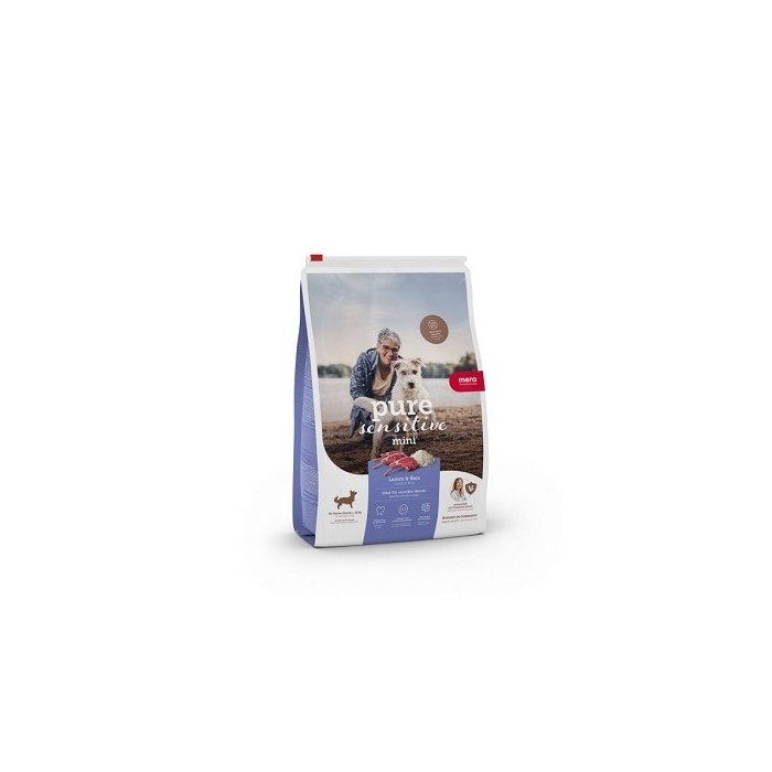 Mera Pure Sensitive Adult Mini kuivtoit koertele Lammas&Riis 1kg