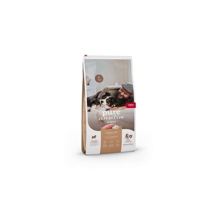 Mera Pure Sensitive Puppy kuivtoit kutsikatele Kalkun&Riis 4kg