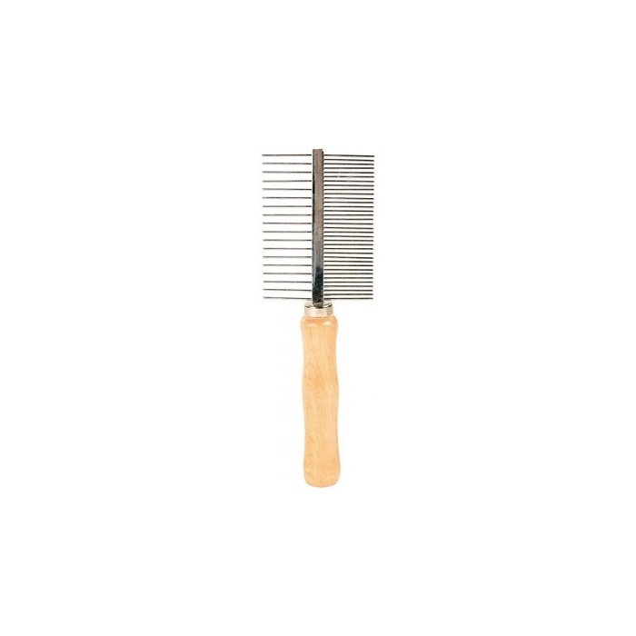 Metallkamm kahepoolne / 17 cm