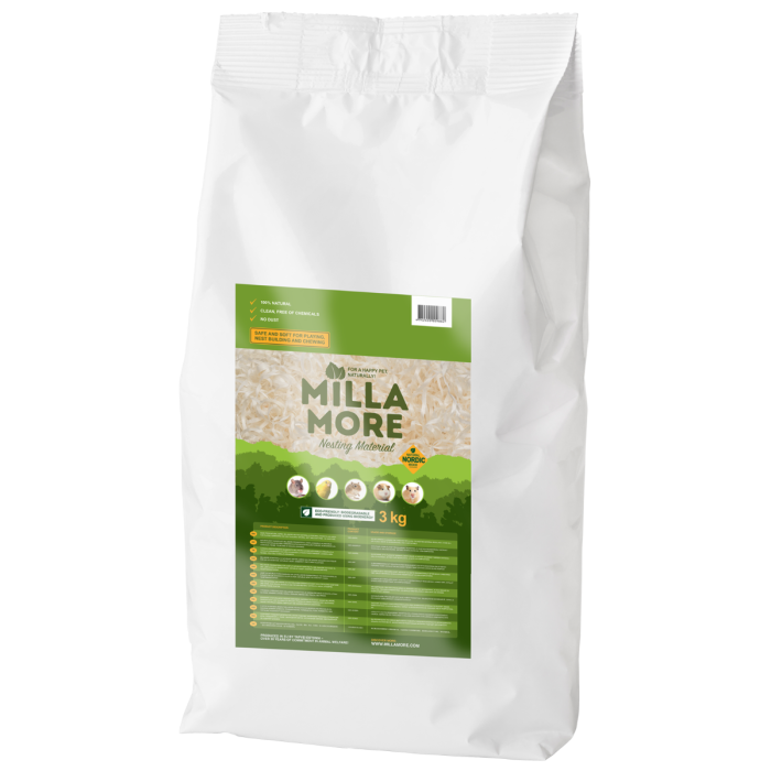 Pesamaterjal haavapuust Millamore / 3kg