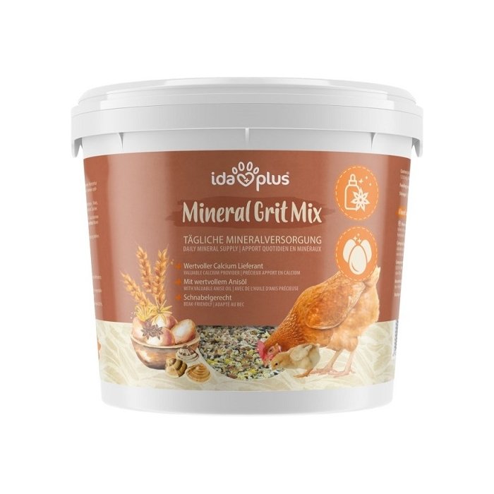 Täiendsööt kanadele IdaPlus Mineral Grit Mix / 5kg