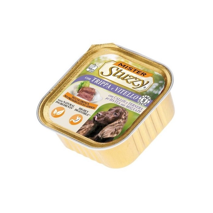 Täissööt (konserv) MISTER STUZZY Dog 300gr rupskite & vasikalihaga