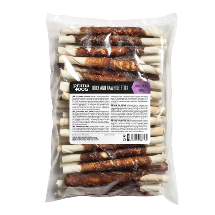 PrimaDog kondid pardiga 13cm,45tk,400g