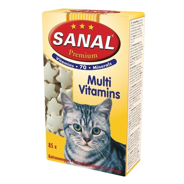 Multivitamiini maius kassidele Sanal Cat Premium / 50g