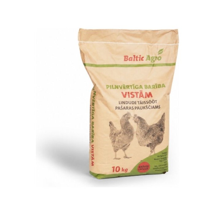 Munakanade granuleeritud täissööt vitamiinikompleksiga A, D3, E ja B-grupp