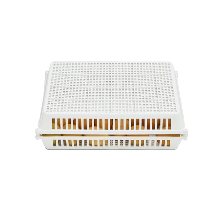 Munade hoidmise kast kaanega / 34х28,5х10,5cm / valge