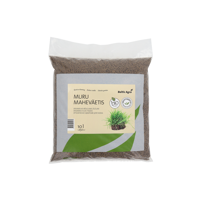 Ühtlase ja kestva mõjuga muru maheväetis / 10l