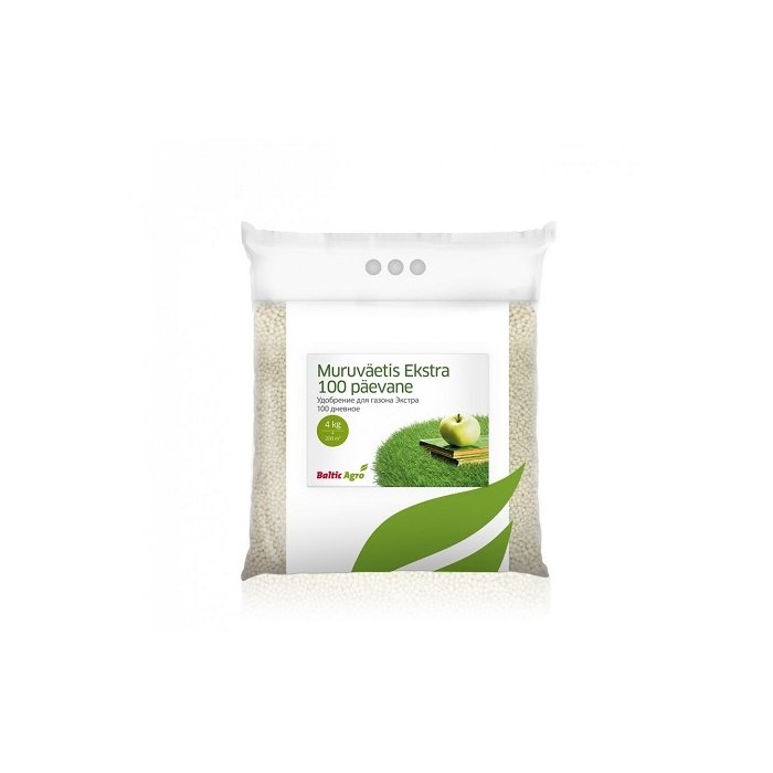 Muruväetis pikatoimeline 100 päevane 4 kg