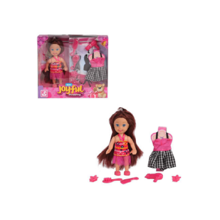 Nukk 4,5" Fashion + kleit