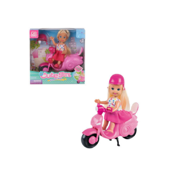 Nukk Gute Girl rolleriga