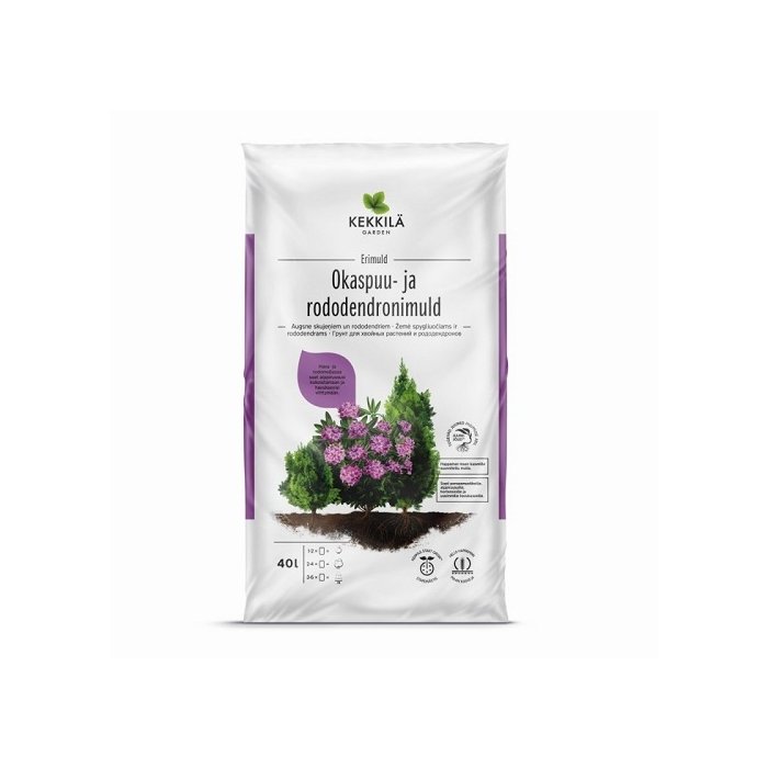 Okaspuu- ja Rododendronimuld 40 l