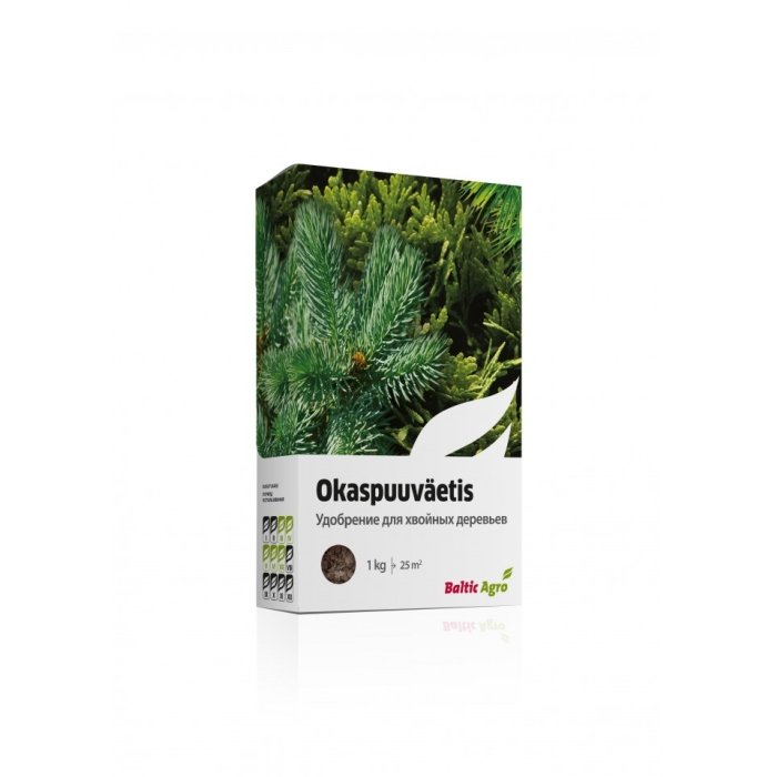 Okaspuuväetis karbis / 1kg