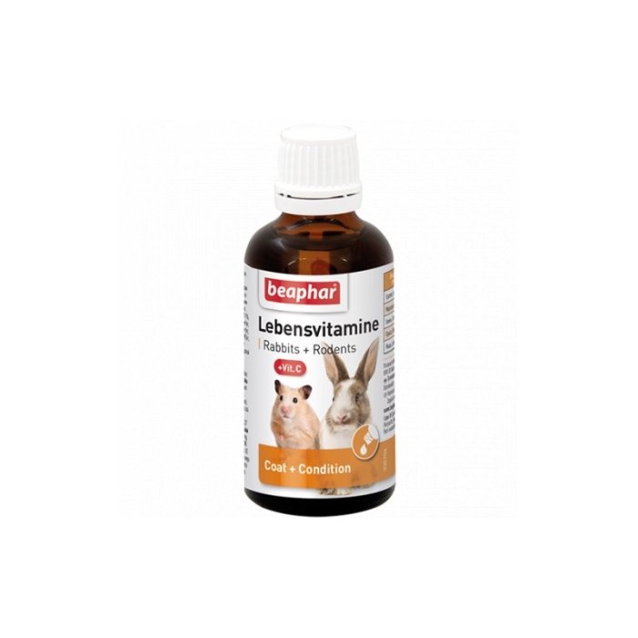 Beaphar vitamiinipreparaat närilistele / 50ml