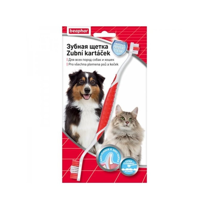 Beaphar Toothbrush on Blister kahepoolne hambahari