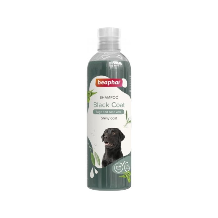 Beaphar Dog Black Coat Sage & Aloe Vera Shampoo 250ml