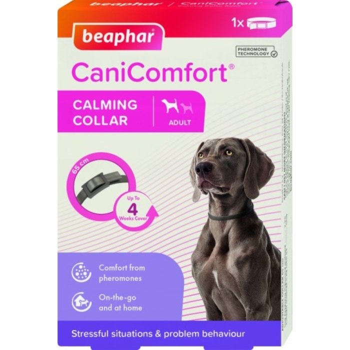 Beaphar COMFORT COLLAR  COLLAR DOG  65cm. Rahustav kaelarihm koerale