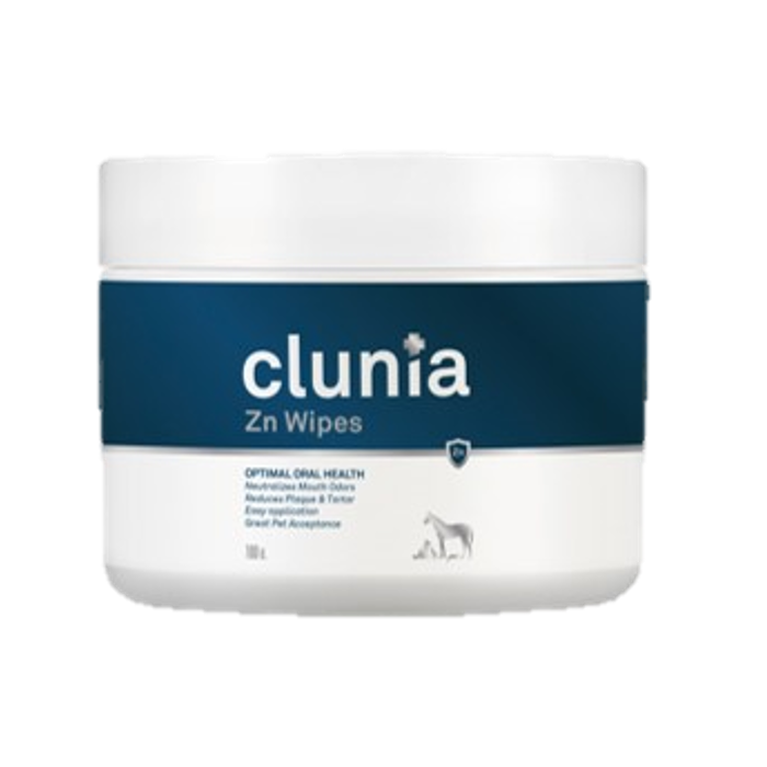 VET-CLUNIA Zn Wipes N100 (suuhügieeni lapid)