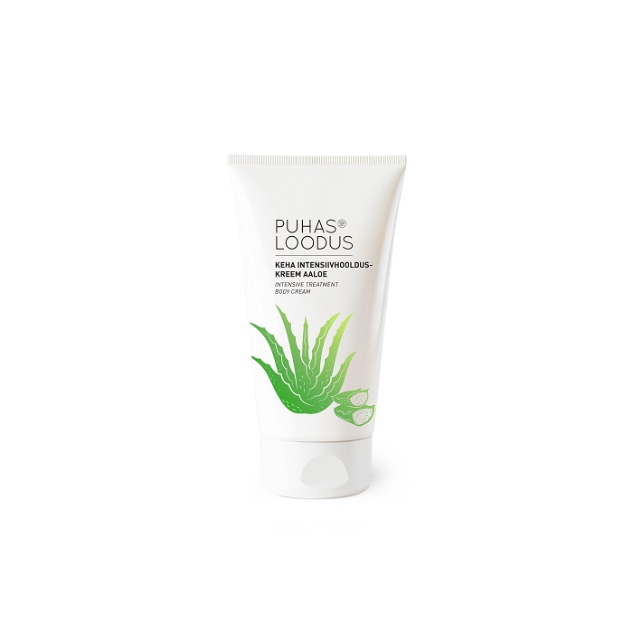 Puhas Loodus Keha Intensiivhoolduskreem Aaloe 150ml