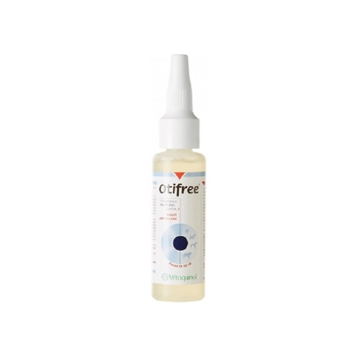 Otifree kõrvapuhastuslahus koertele ja kassidele / 60ml