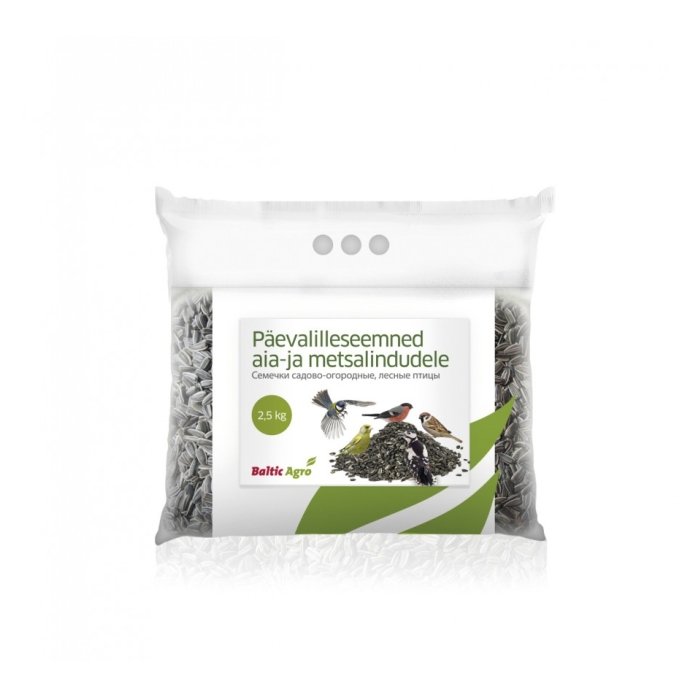 Päevalilleseemned aia- ja metsalindudele / 2,5kg