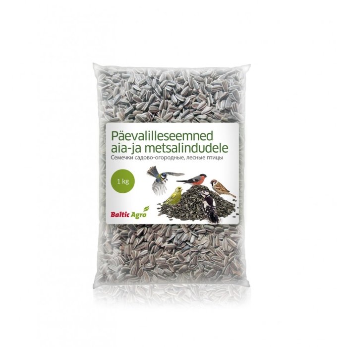 Päevalilleseemned aia- ja metsalindudele / 1kg