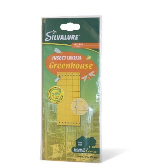 Püünispaber Greenhouse Silva kahepoolne 8tk/pakis / 10 x 23cm 