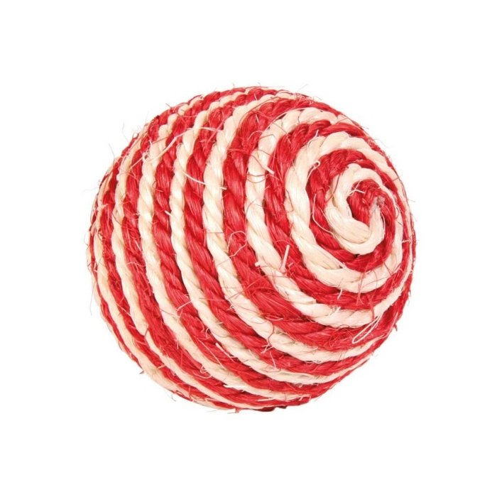 Kassi mänguasi sisaliga pall / Ø6cm 