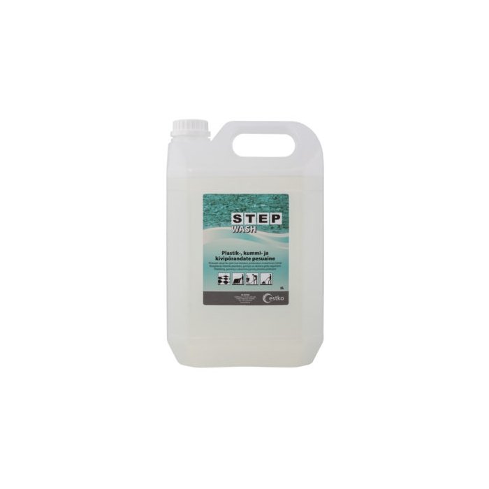 Parkett-, laminaat- ja puitpõrandate pesuaine STEPwash / 5l