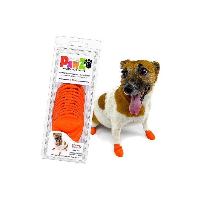 Pawz koera papud / 5,1cm / oranz / XS