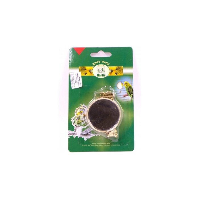 Papagoi mänguasi peegel + kelluke 5cm