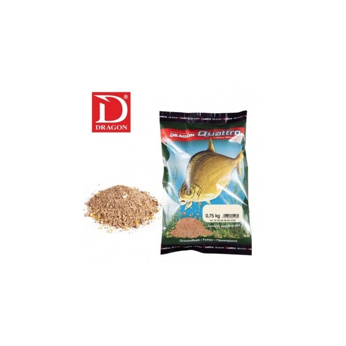 Peibutussööt DRAGON Quattro Leszcz Ciastkowy / 0,75g