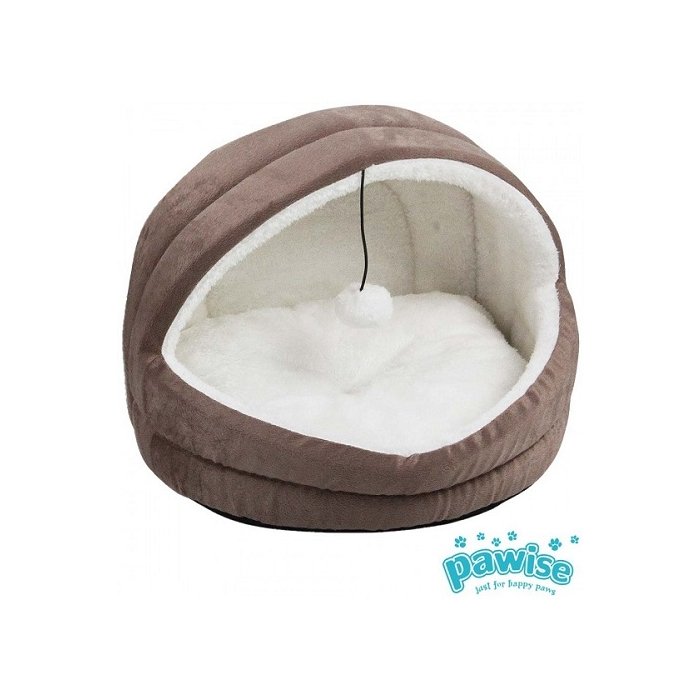 Pesa kassile Cat Igloo Bed / Ø 43cm / pruun