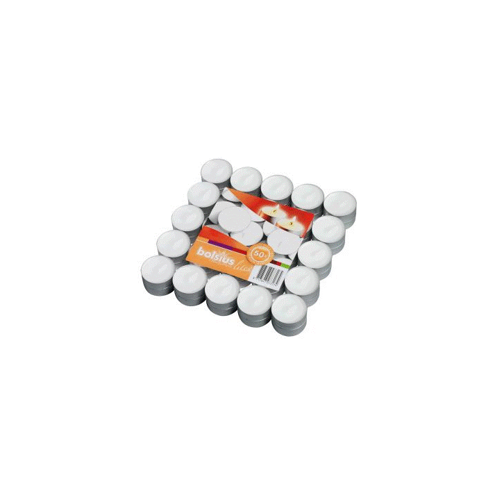 Teeküünal / 3,5h / valge / 50tk