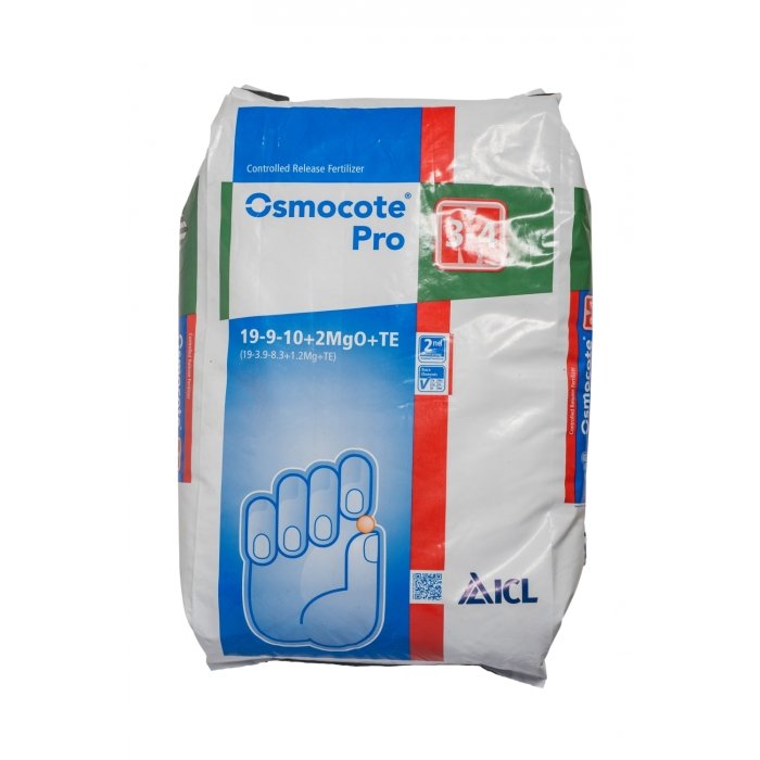 Väetis Osmocote PRO 19-9-10+2MgO+te / 3-4k 25kg