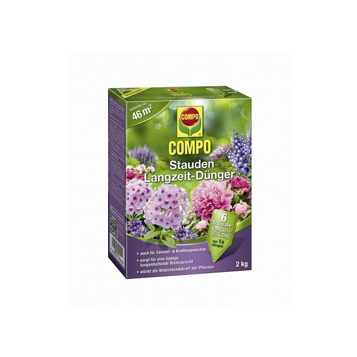 Pikaajaline väetis püsikutele Compo 6-kuud 2kg
