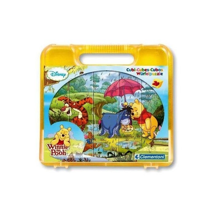 Pildiklotsid kohvris Winnie Pooh / 20tk.