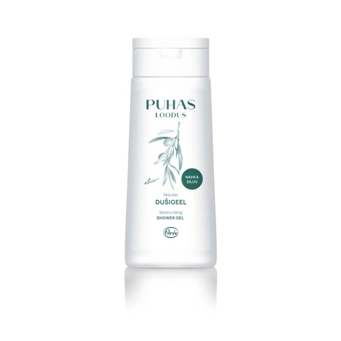 PUHAS LOODUS niisutav dušigeel Oliiv 250 ml