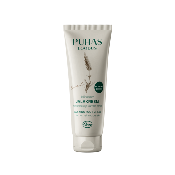 Orto Puhas Loodus lõõgastav jalakreem Lavendel / 75ml